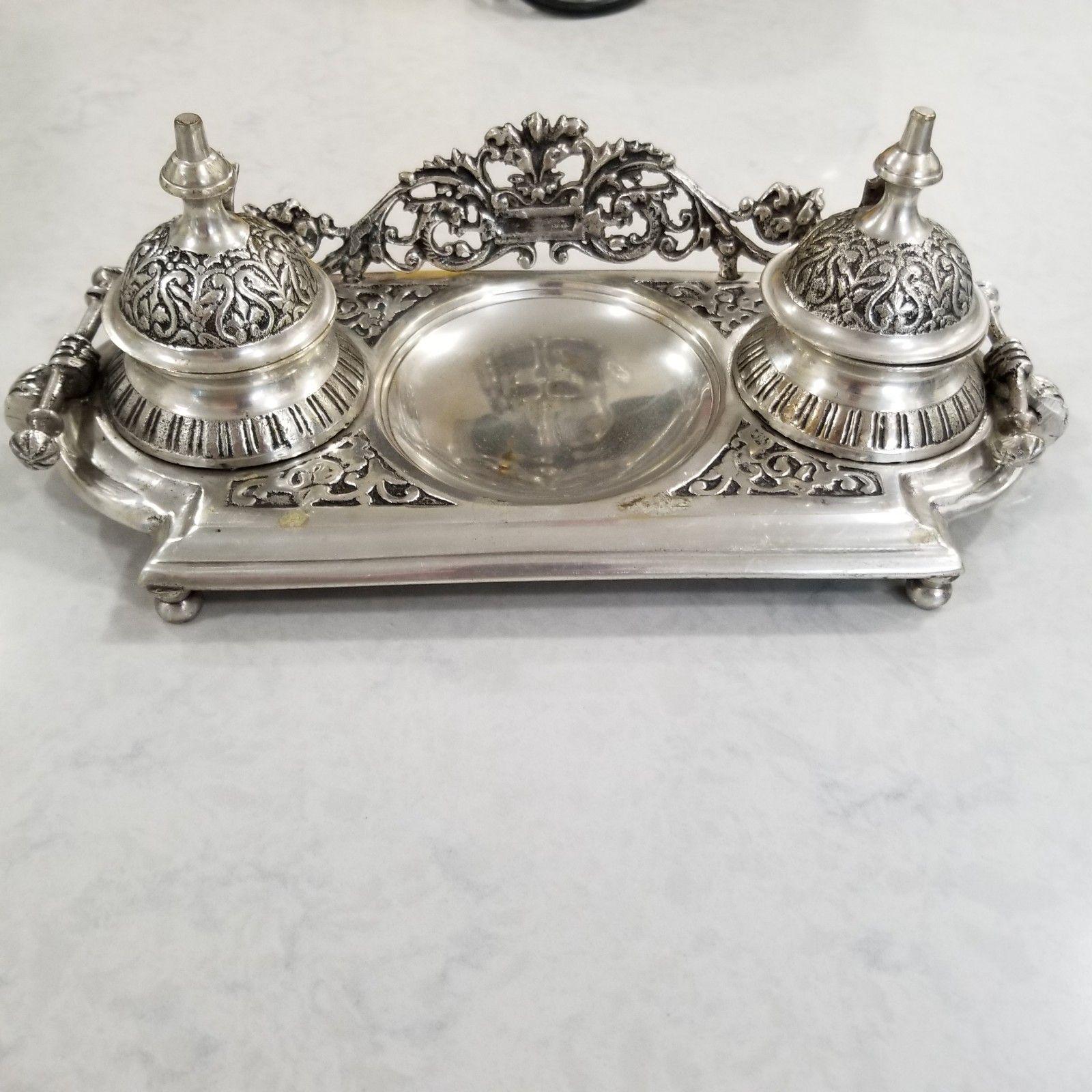 Antique silver tray - Etsy 日本