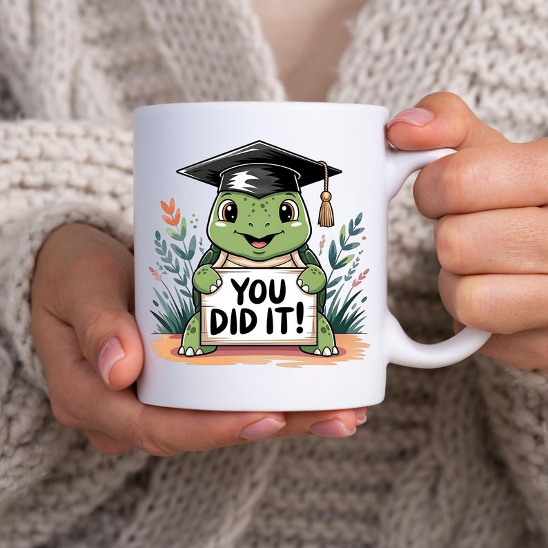 Graduation Turtle PNG, Graduate, Turtle Design, Sublimation, Clipart ...