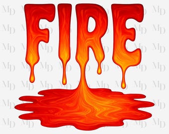 Feuer PNG, digitaler Download, Sofort Download, Sublimation, Clipart, Feuer, Flammen