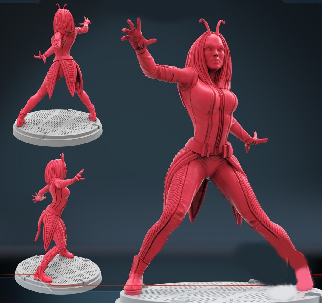 Mantis 3D Stl Model, 3D Printer, File for Printing on 3D Printer ...