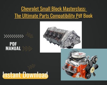 The Ultimate Parts Interchange and Performance Guide, Chevrolet Small Block Masterclass Guide, Car service manual, Automotive repair manual