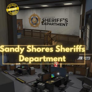 Sandy Shores Sheriffs Department MLO FiveM – realistisch gestaltet für FiveM RP-Server, MLO für GTA RP-Server