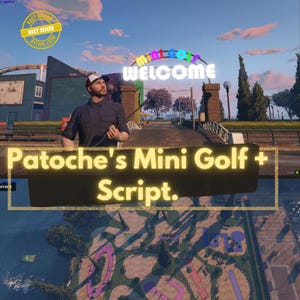 Patoche's Mini Golf + Script MLO FiveM - realistisch ontworpen voor FiveM RP-servers, mlo voor gta rp-servers