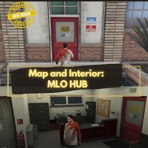 Hub MLO FiveM: diseño realista para servidores de RP FiveM, MLO para servidores de RP de GTA