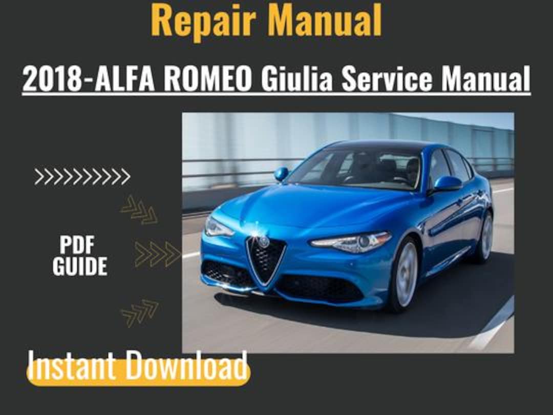 2018 ALFA ROMEO Giulia Service Manual, Car Service Manual ,automotive