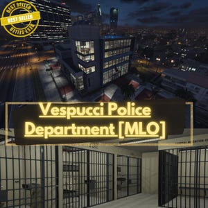 Freedmanhs Vespucci Police Department MLO FiveM – realistisch gestaltet für FiveM-RP-Server, MLO für GTA-RP-Server