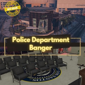 Politieafdeling MLO FiveM - Banger PD realistisch ontworpen voor FiveM RP-servers, mlo voor gta rp-servers