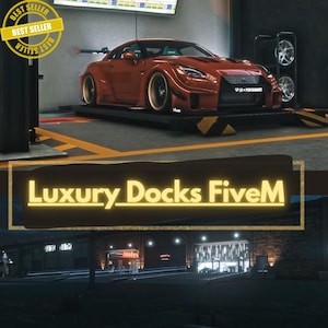 Mecánico de muelles de lujo | FiveM l MLO: diseño realista para servidores FiveM RP, mlo para FiveM gta5
