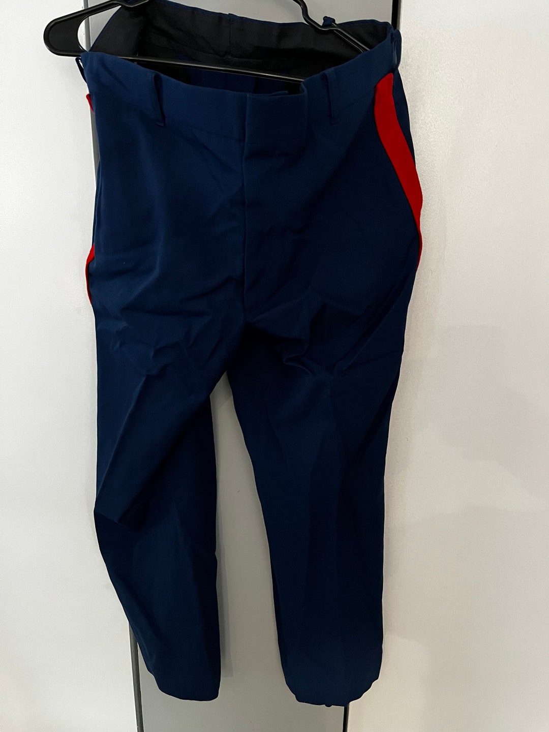 Marine Corps Vintage Dress Blue Trousers 36x30 Etsy