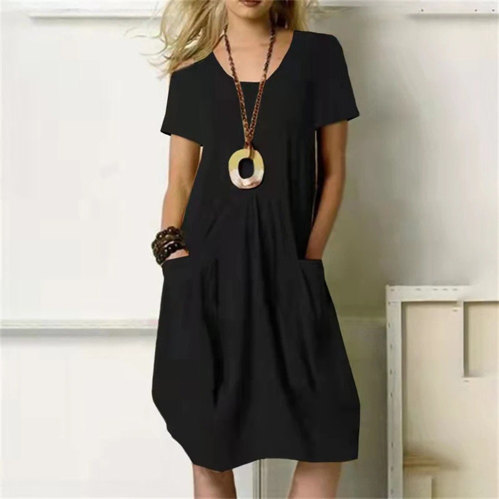 Ladies loose sales fitting dresses