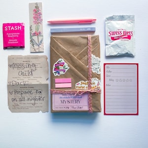 Personalized Blind Date With A Book, Surprise Book, Pick genres, Booktok, Mystery Thriller, Romance, Fantasy, Book Gift, self care box