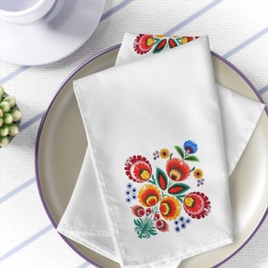 Napkins, Polish Folk