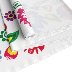 Polish Folk Art Table Runner (cotton, Poly) - Etsy