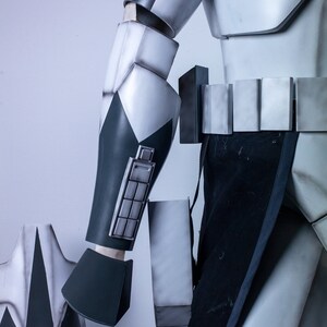 finished and painted set of armor for Clone Commander Wolfee Star Wars Cosplay for 501st Legion image 3