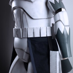 finished and painted set of armor for Clone Commander Wolfee Star Wars Cosplay for 501st Legion image 5