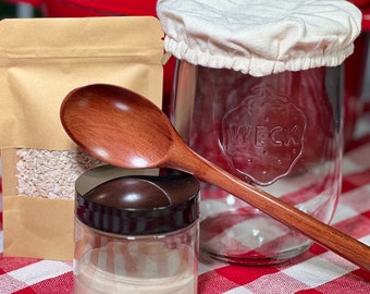 1000+ Year Old Dutch/Wales Sourdough Starter Kit Live Ready to Bake or Dehydrated