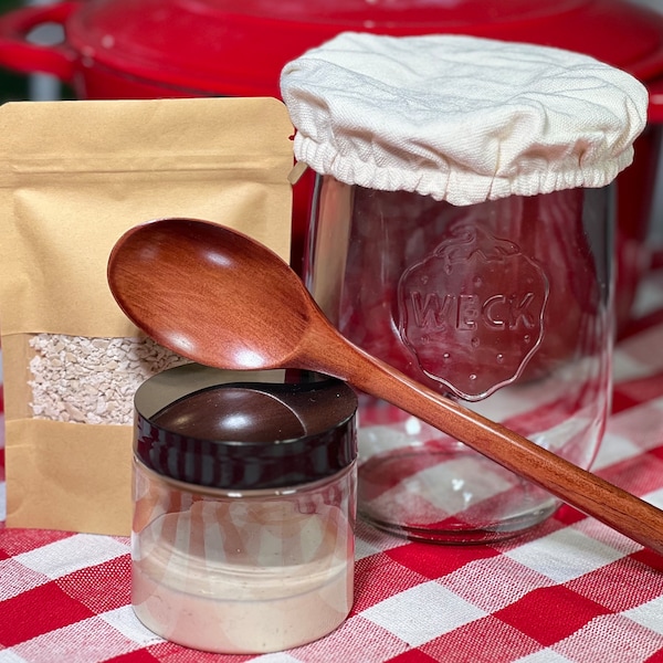 1000+ Year Old Dutch/Wales Sourdough Starter Kit Live Ready to Bake!