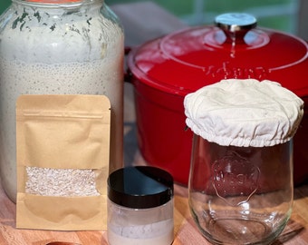 5000+ Year Old Red Sea Egyptian Sourdough Starter Kit Live Ready to Bake or Dehydrated