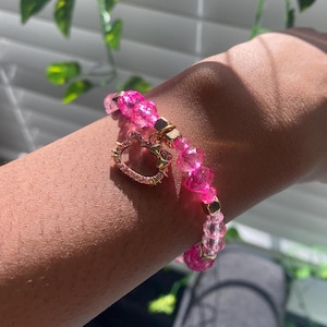 Valentines Day Kitty Bracelet