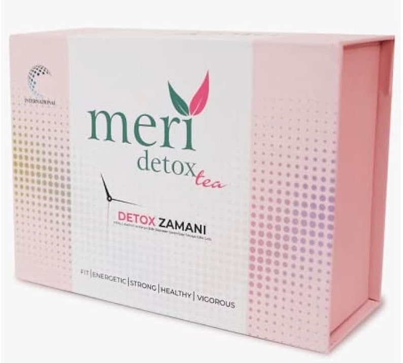 Detox thee / Afslank thee / Kruidenthee/ 1 doos 60 stuks / Meri detox afbeelding 1