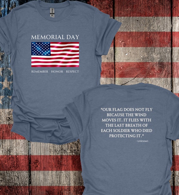 Memorial Day T-Shirts Proud American Flag Remember Tees Memorial Day T-Shirts Proud American Flag Remember Tees