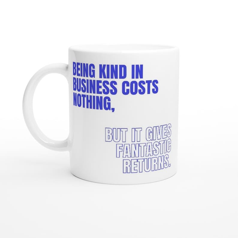 Taza de café personalizada, Taza de café, Regalo de compañero de trabajo, Cumpleaños, regalo para él, regalo para gerente, santa secreto, regalo de oficina, taza motivacional, amable imagen 1