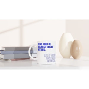 Taza de café personalizada, Taza de café, Regalo de compañero de trabajo, Cumpleaños, regalo para él, regalo para gerente, santa secreto, regalo de oficina, taza motivacional, amable imagen 6