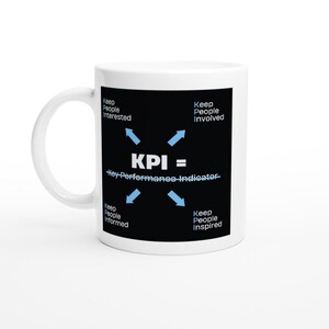 Custom KPI coffee mug Coffee Cup Coworker Birthday gift for him gift for manager secret santa office gift motivational mug gift for team