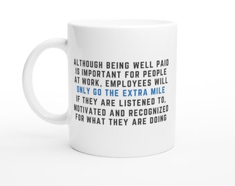 Mug à café personnalisée, Tasse à café, Cadeau pour collègue, Anniversaires, Cadeau pour lui, Cadeau pour le manager, Cadeau de bureau,