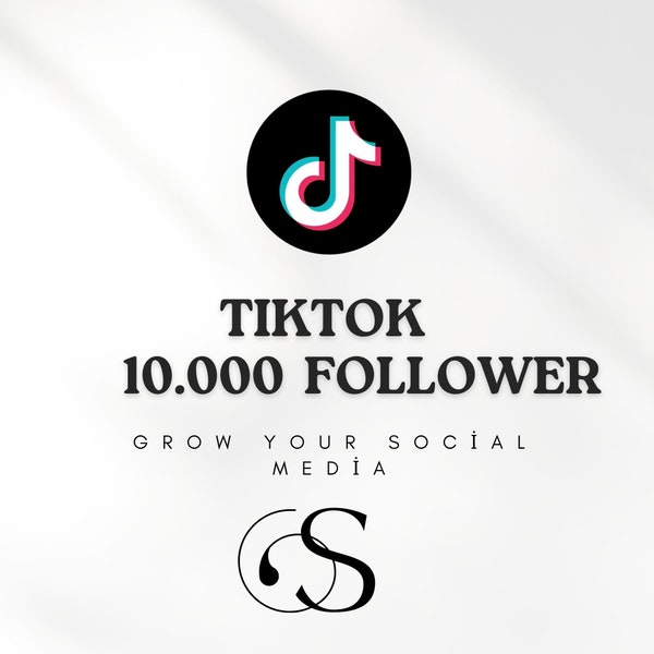 Tiktok 10.000 Followers Grow Your Social Media High