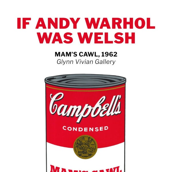 If Andy Warhol's mother was Welsh - A6 Postcard