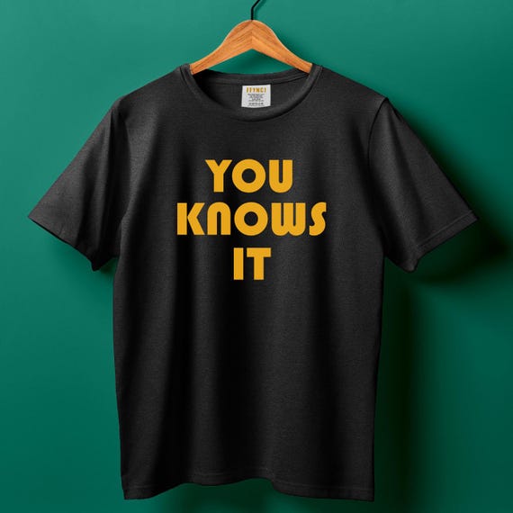 You Knows It T-shirt, All Power to the GLC Graphic Logo Tee