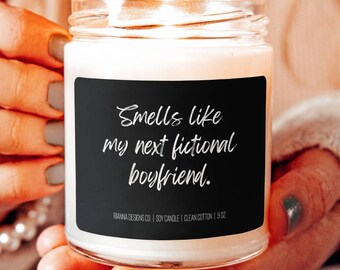 Smut Reader Soy Candle: Book Lover Gift