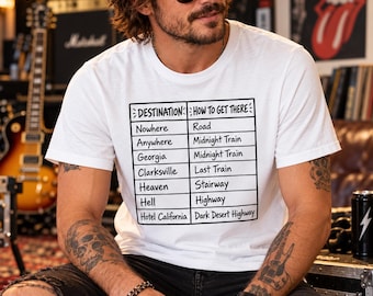 Rock N Roll T-Shirt | Music Lover Gift | Funny Song Reference Shirt