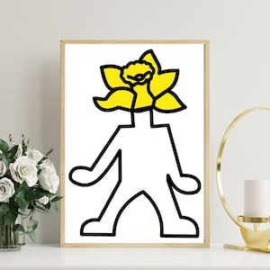 Keith Haring Poster, Exhibition Poster, Keith Haring Print, Modern Art Prints, Museum Poster, Pop Art Print, Digital Prints, Wall Home Decor