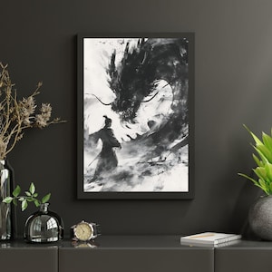Digital Wall Art Dragon Digital Download , Decor Wall Art Dragon Print,Picture Dragon Printable Poster Dragon Living Room Decor,Dragon Decor