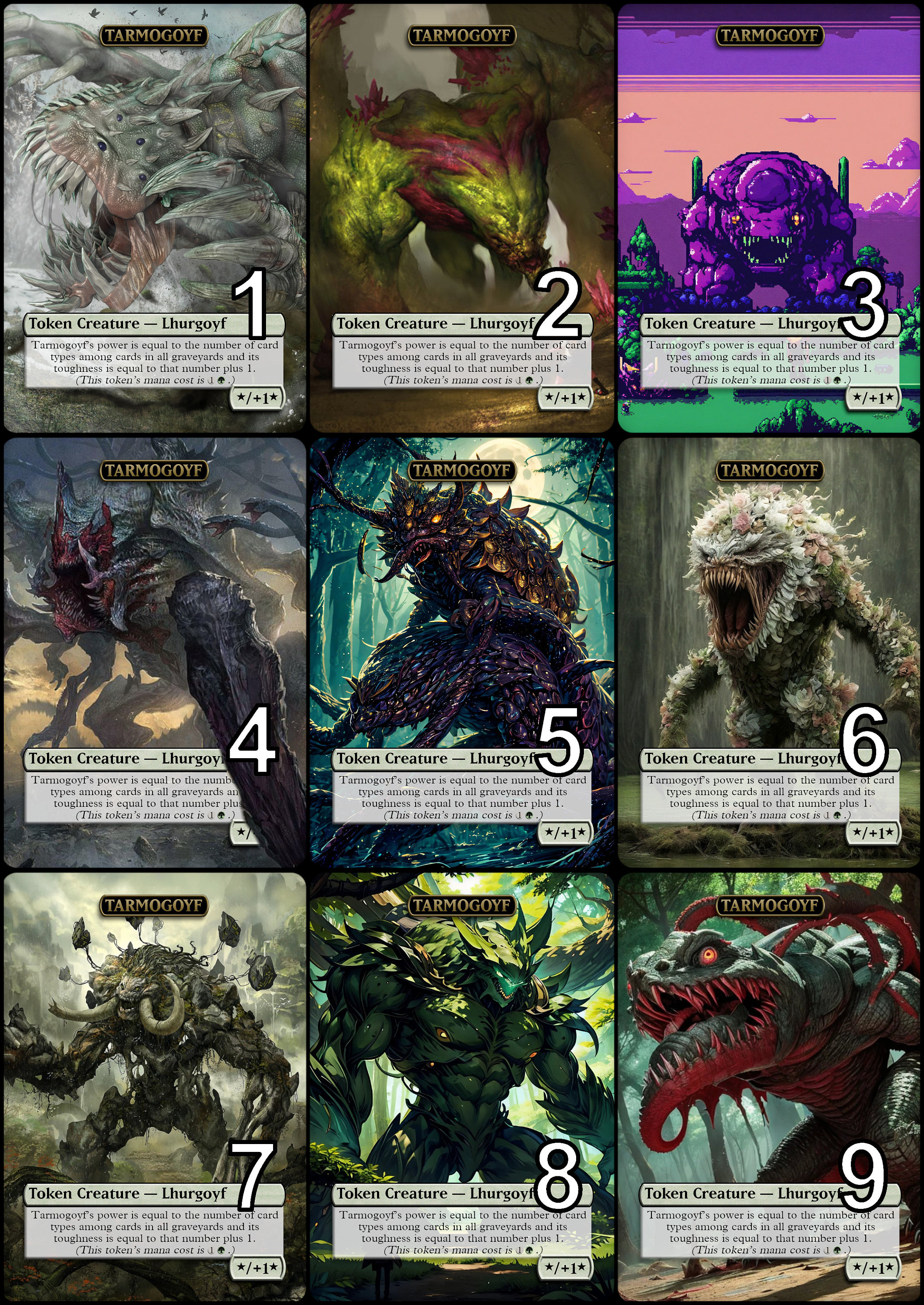 Tarmogoyf dice - Etsy 日本