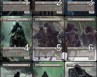 MtG Nazgul Token Alternative Art // Choose the Art! - For EDH, Commander, Cube Draft and Casual MtG Player
