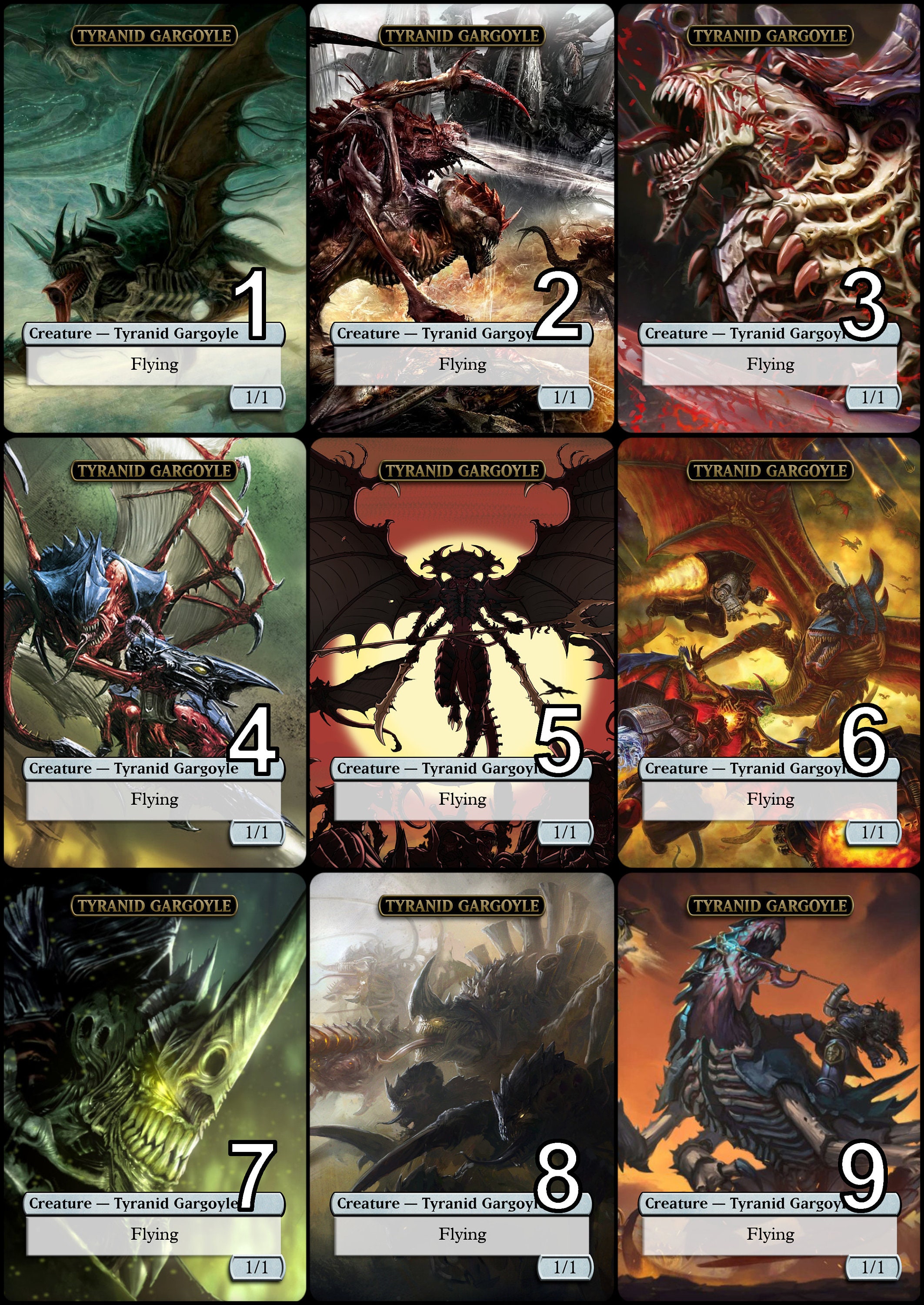 mtg tyranid cards Universes Beyond: Warhammer 40,000 Commander Deck – Tyranid Swarm main image 0