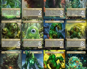 MtG The Mimeoplasm Token Alternative Art // Choose the Art! - For EDH, Commander, Cube Draft and Casual MtG Player