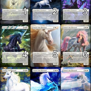 MtG Emiel the Blessed Token Alternative Art // Choose the Art! - For EDH, Commander, Cube Draft and Casual MtG Player