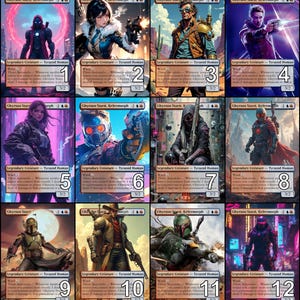 MtG ギルソン・スターン、ケレルモーフ・トークンの代替アート // アートを選択してください! - EDH、統率者戦、キューブドラフト、カジュアルMTGプレイヤー向け
