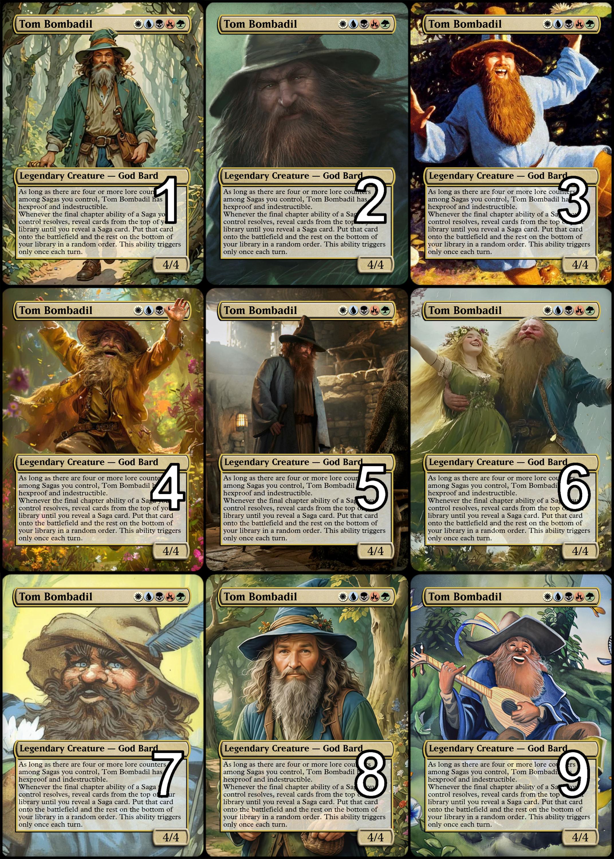 Tom Bombadil Mtg Alter - Etsy Tom Bombadil Mtg Alter - Etsy