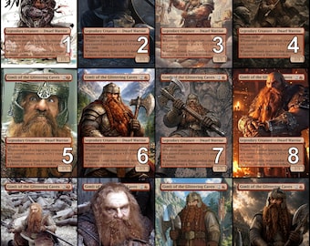 MtG ギムリ・オブ・ザ・グリッタリング・ケイブス トークン 別イラスト版 // イラストを選ぼう！ - EDH、統率者戦、キューブドラフト、カジュアルMtGプレイヤー向け