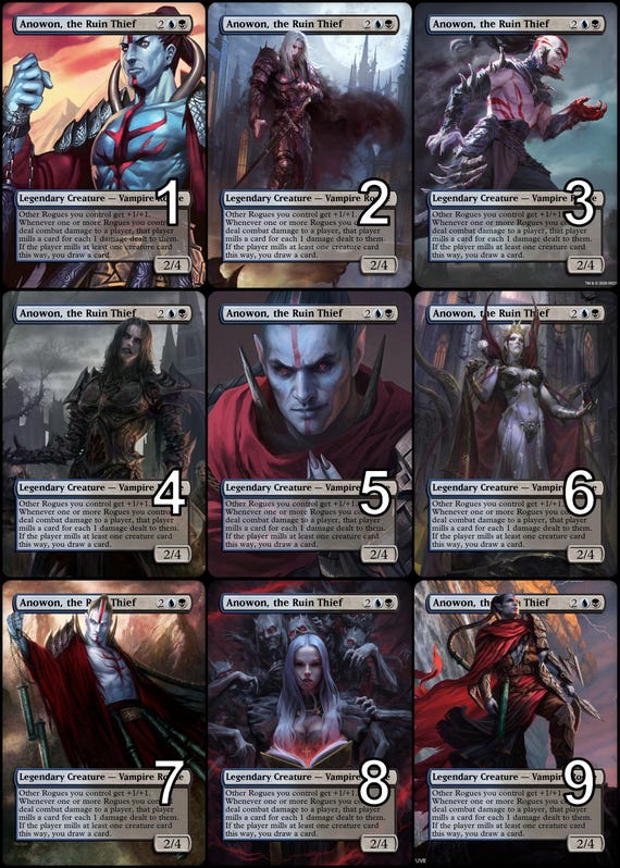 mtg anowon commander deck Anowon, le voleur des ruines - Zendikar Rising #1 (Franais) Mtg Anowon, the Ruin Thief