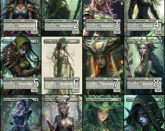 ニッサ | MTG プレイマット、TCG プレイマット、カード プレイマット