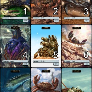 crab deck mtg commander Crab Tribal Commander : r/custommagic
