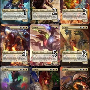 Mtg Tiamat - Etsy