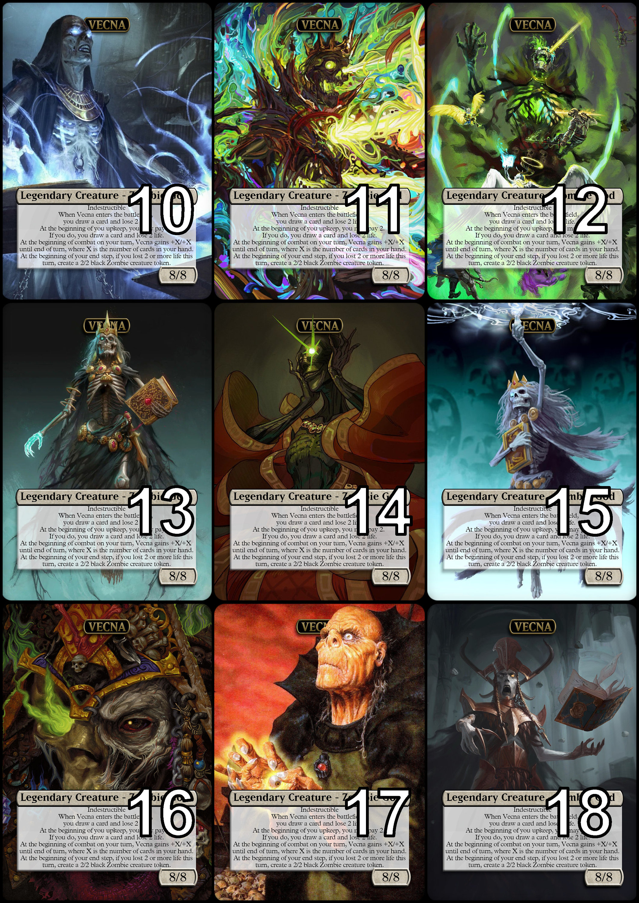 Mtg Vecna 8/8 Token Alternative Art // Choose the Art! - for EDH, Commander, Cube Draft and Casual Mtg Player - Etsy Mtg Vecna 8/8 Token Alternative Art // Choose the Art! - for EDH, Commander, Cube Draft and Casual Mtg Player - Etsy
