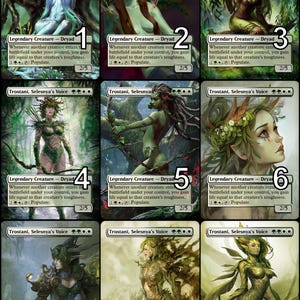 MtG Trostani, Selesnya's Voice Token Alternative Art // Wähle die Kunst! - Für EDH-, Commander-, Cube Draft- und Gelegenheits-MtG-Spieler
